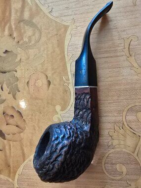 Vintage Briar Pipe | Deep Rusticated Bent | Collectible Décor / Restoration